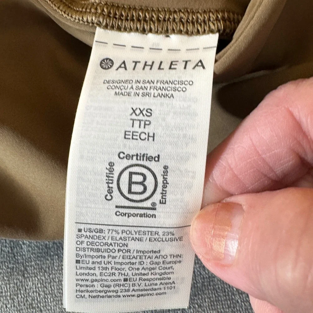 Athleta interval stash